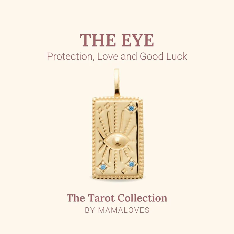 Tarot Card Ketting - Verguld - Gepersonaliseerde Ketting