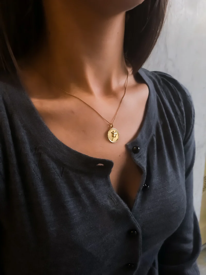 Zodiac Sterrenbeeld Ketting - Verguld - Gepersonaliseerde Ketting