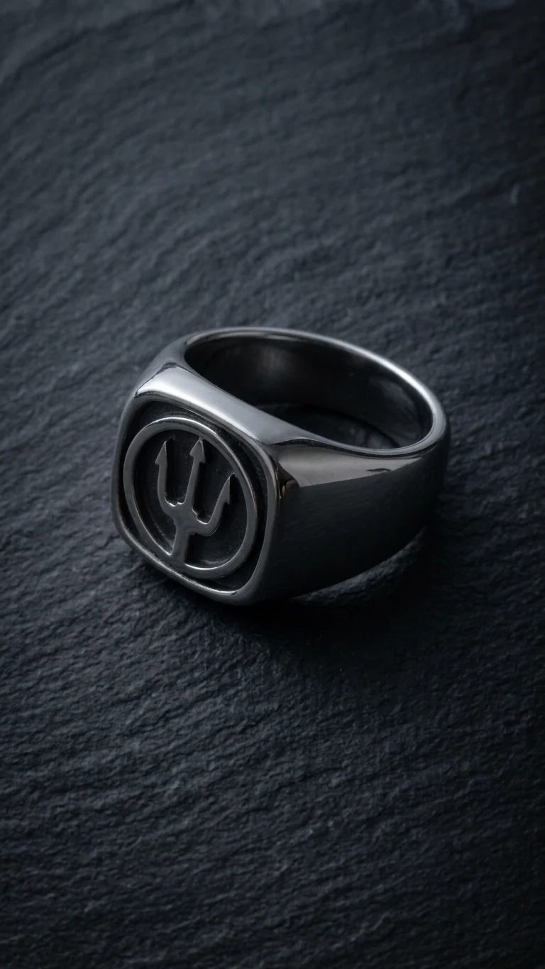 Lorencik™ Trident Signature Ring