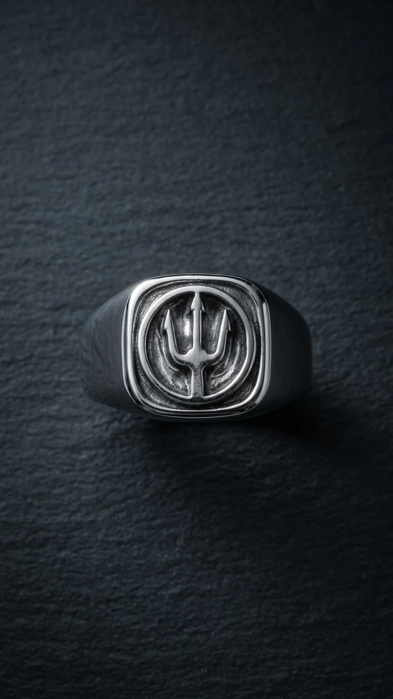 Lorencik™ Trident Signature Ring