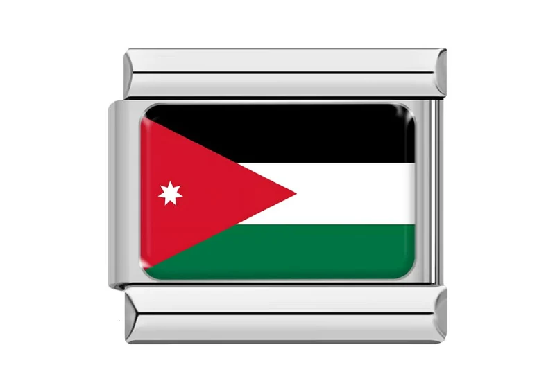 Jordanien Flagge