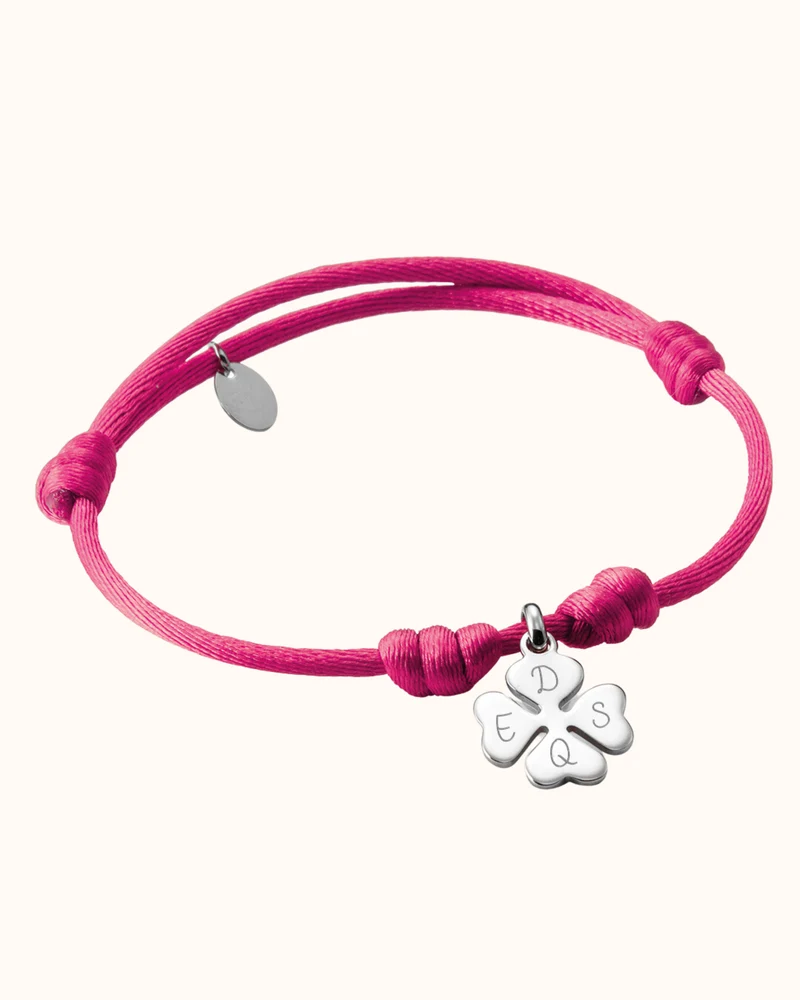 Lucky Charm Armband - Zilver - Gepersonaliseerde Armband