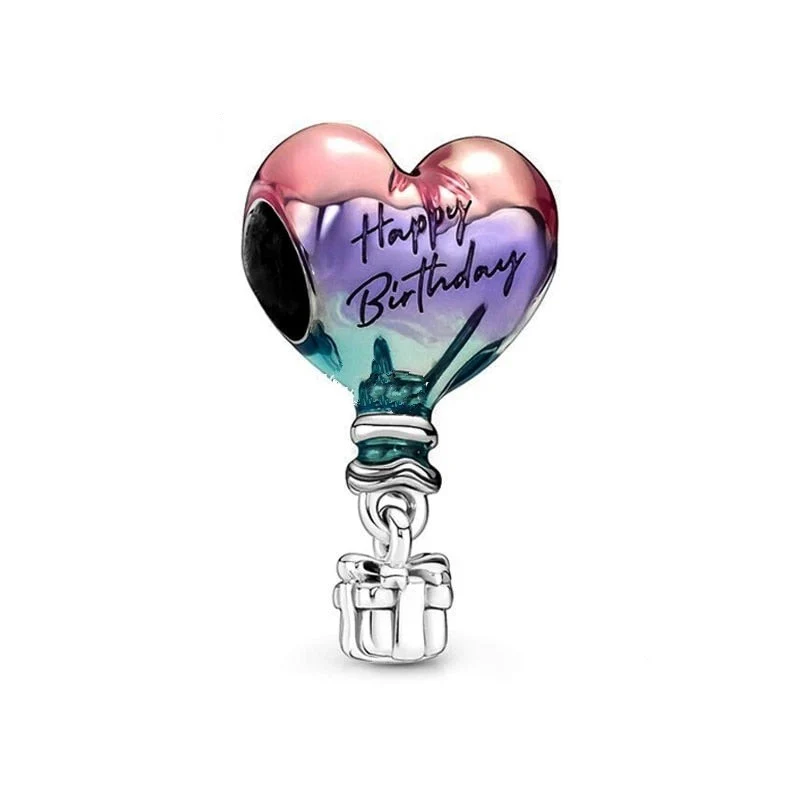 Happy Birthday Dangle Charm | EN