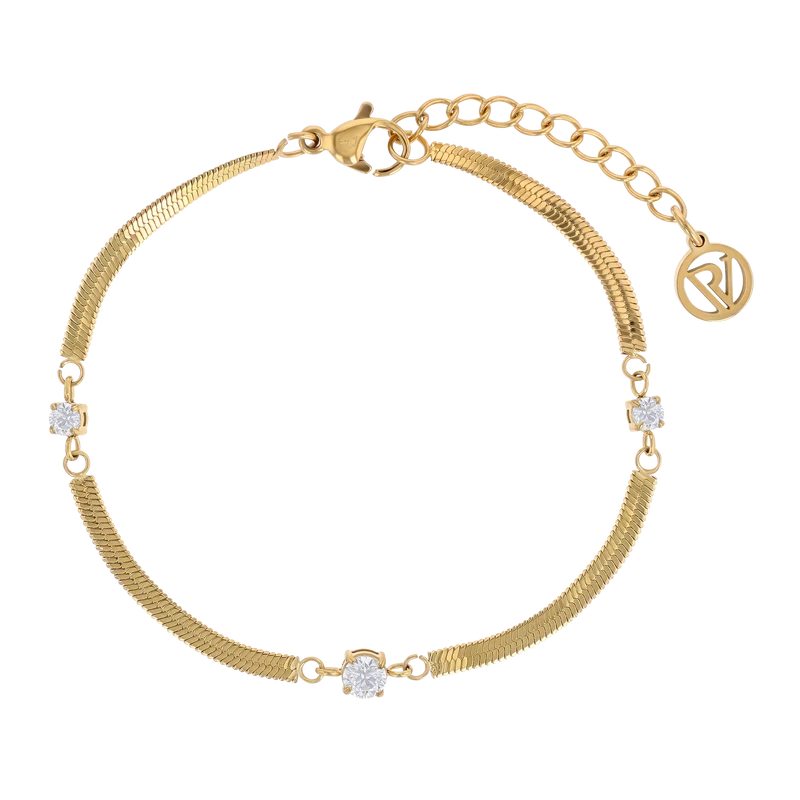 Floating Crystal Bracelet