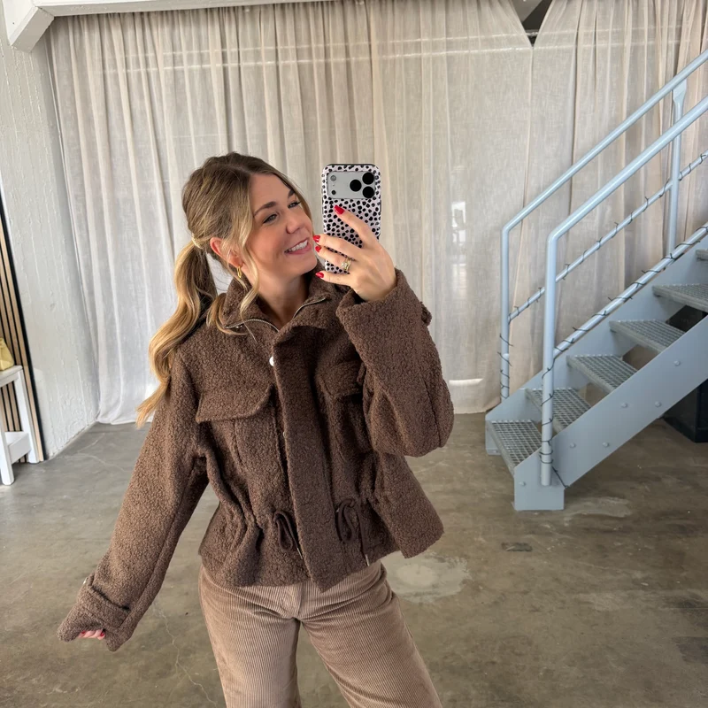 Teddy Jacke Nola - Braun