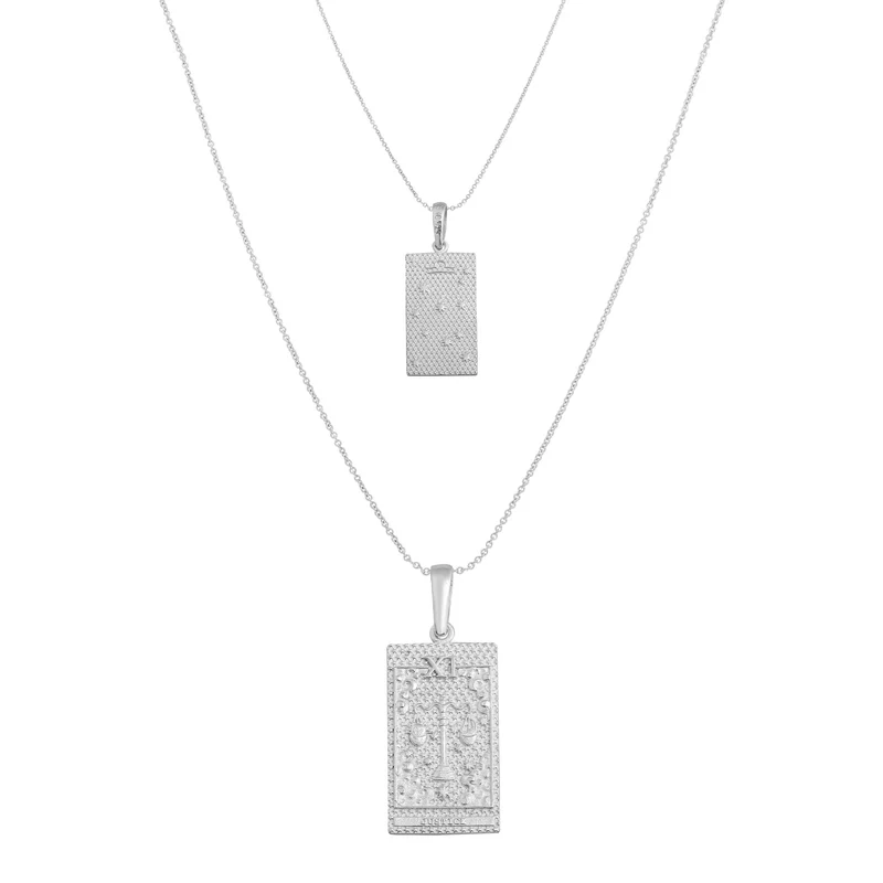 Justice Tarot Halskette