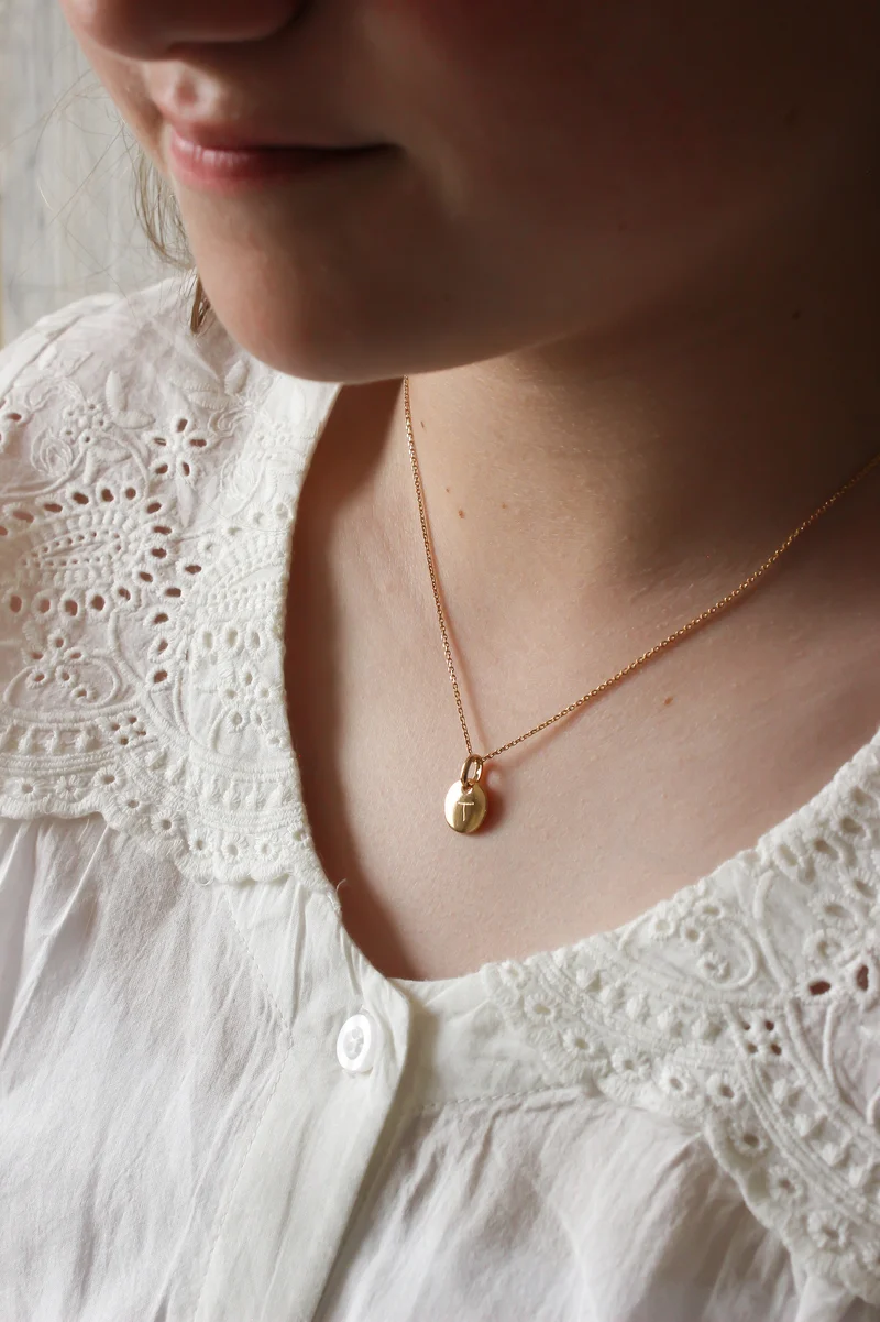 Kinder Ketting Rosé Verguld - Gepersonaliseerde Ketting