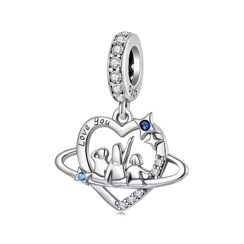 Love You Kiddo's Dangle Charm | CZ