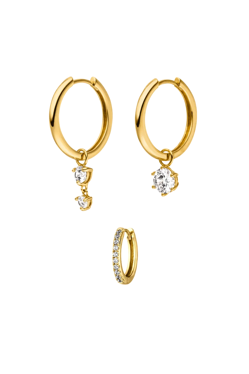 Allira Hoop & Charm Set