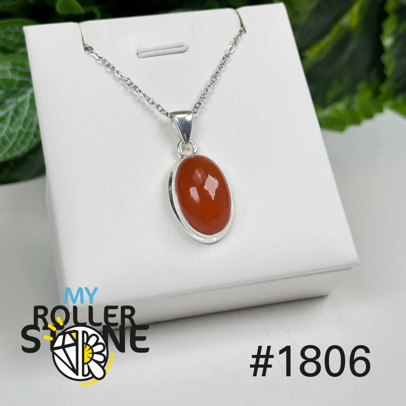 Silberner Karneol-Anhänger Nr. 1806