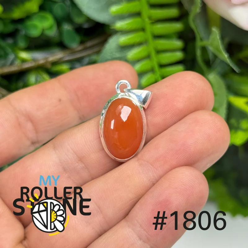 Silberner Karneol-Anhänger Nr. 1806