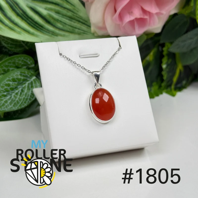 Silberner Karneol-Anhänger Nr. 1805