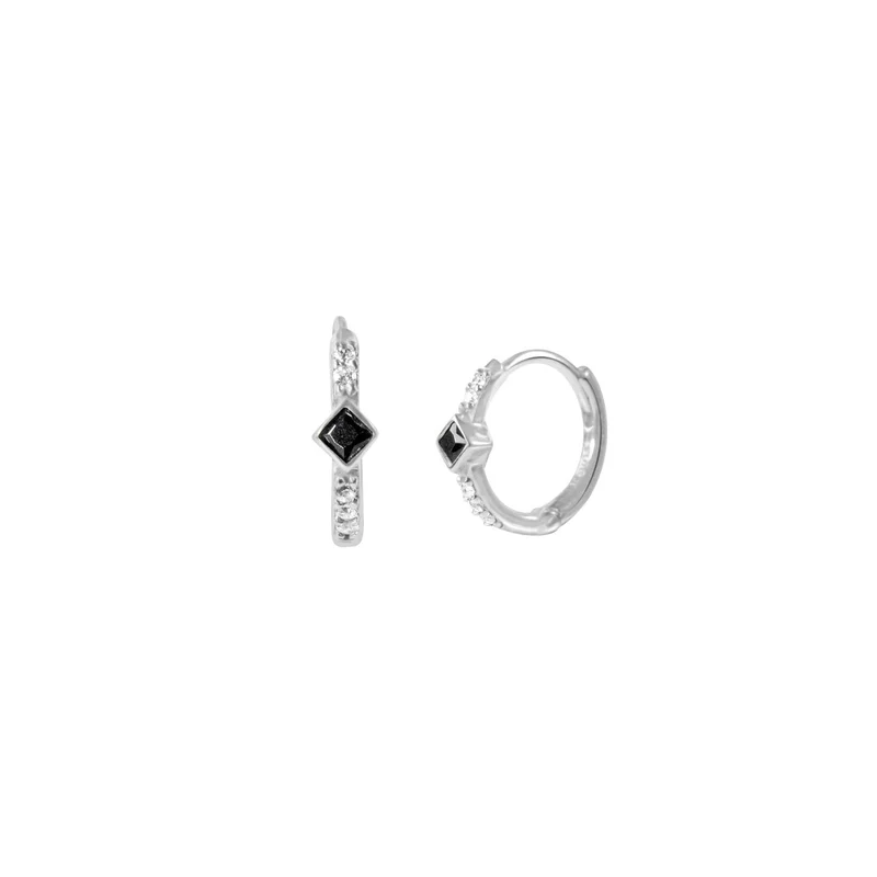 Black Elvina Huggies
