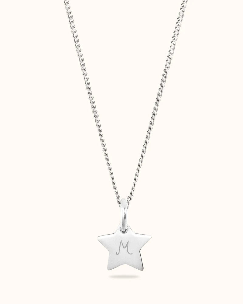 Mini Star Ketting - Zilver - Gepersonaliseerde Ketting