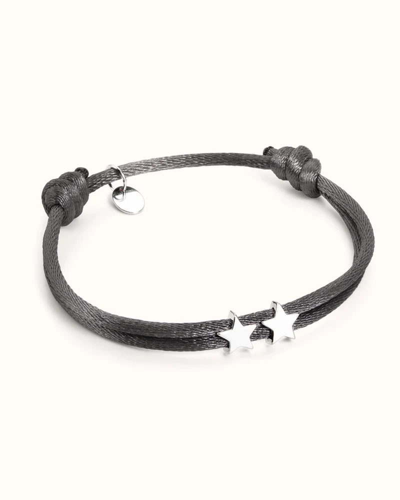 PROUD MOM Star Armband - Zilver - Gepersonaliseerde Armband