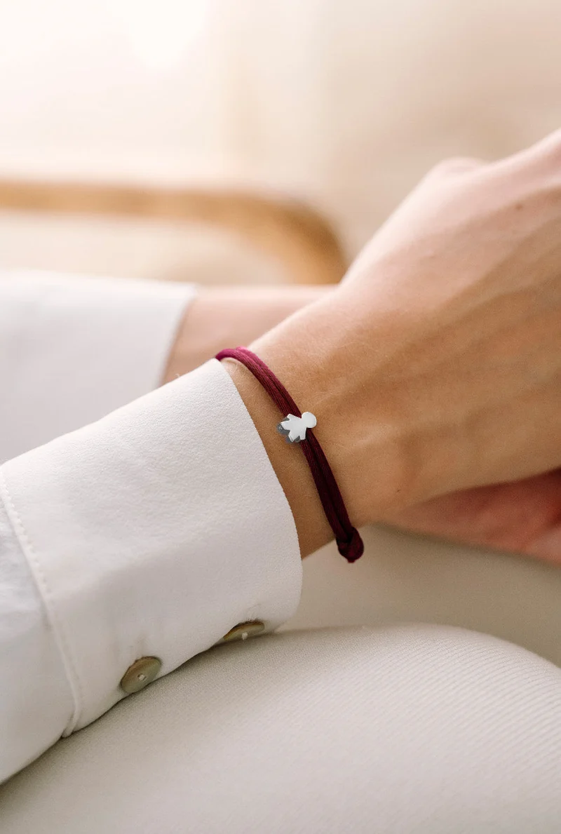 PROUD MOM Star Armband - Zilver - Gepersonaliseerde Armband