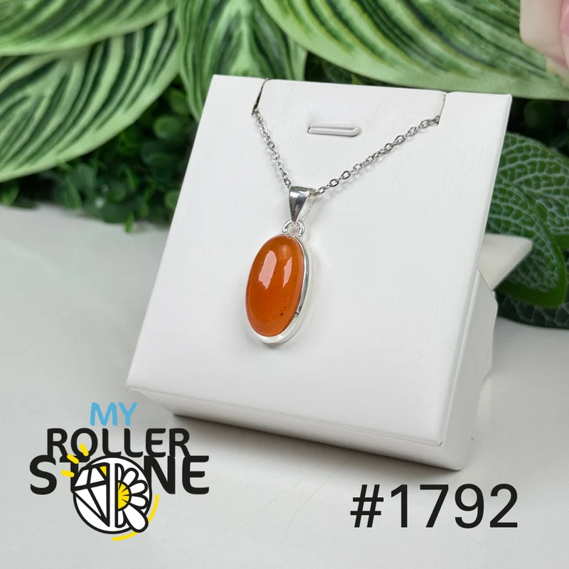 Silberner Karneol-Anhänger Nr. 1792