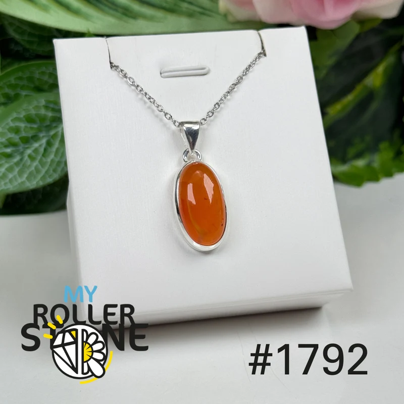 Silberner Karneol-Anhänger Nr. 1792