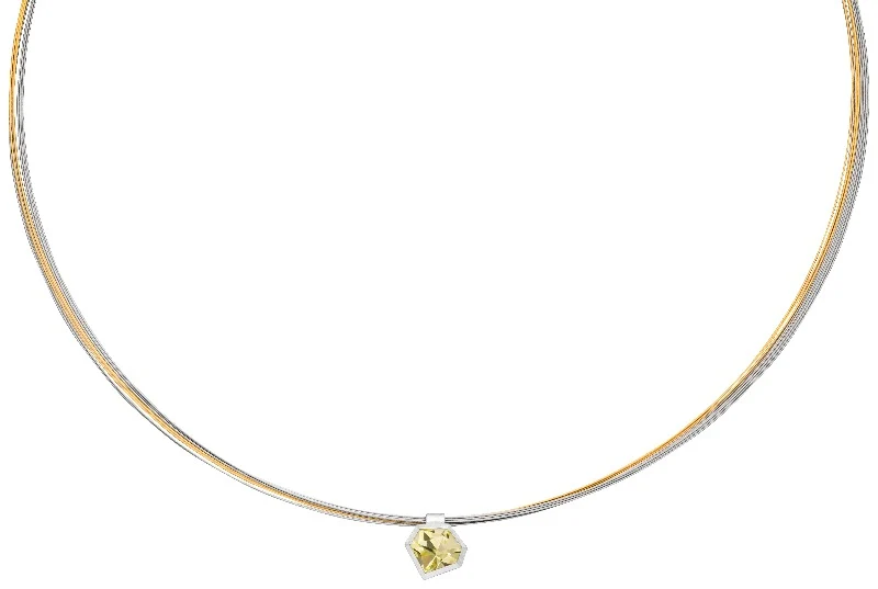 Edelstahl Collier MANU K1406SLQ