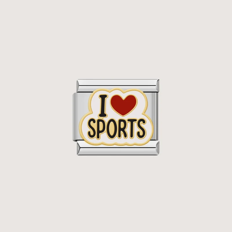 Charm I Love Sports