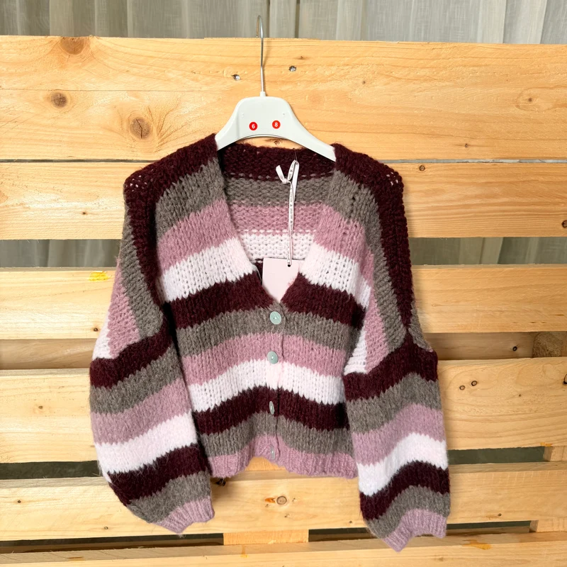 Strickjacke Leonie KIDS - Berry