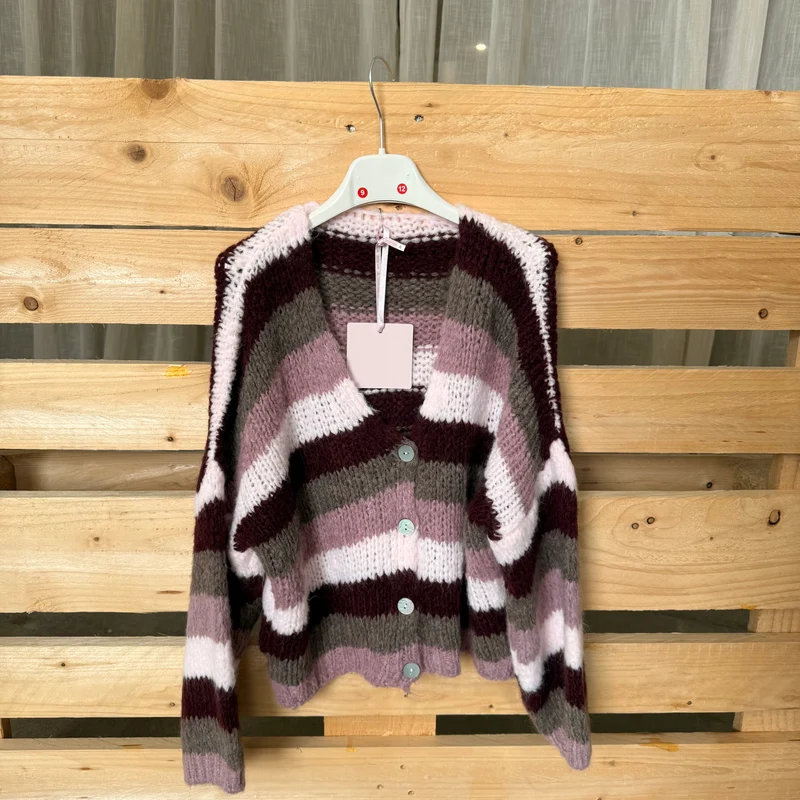 Strickjacke Leonie KIDS - Berry