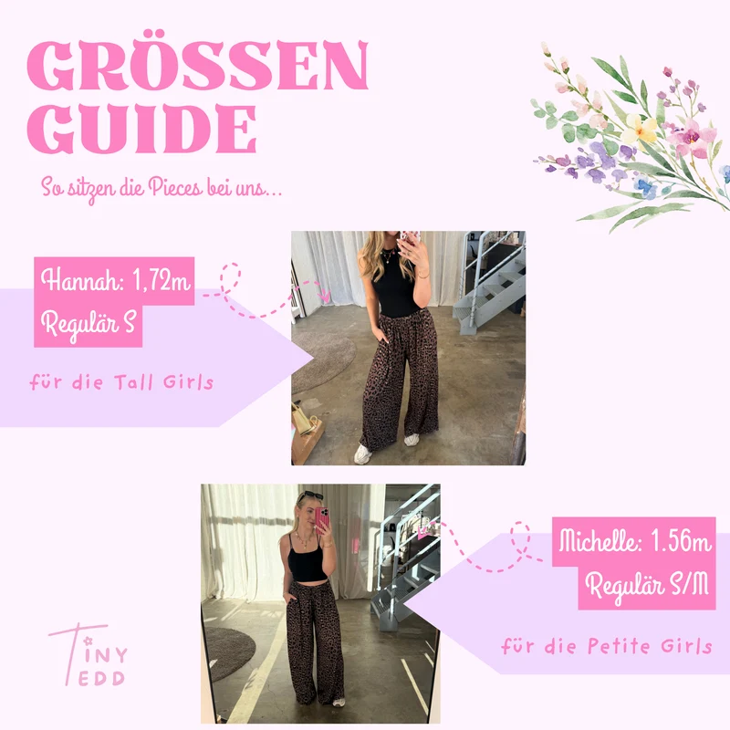 Basic Stoffhose Leo Edition - Schoko