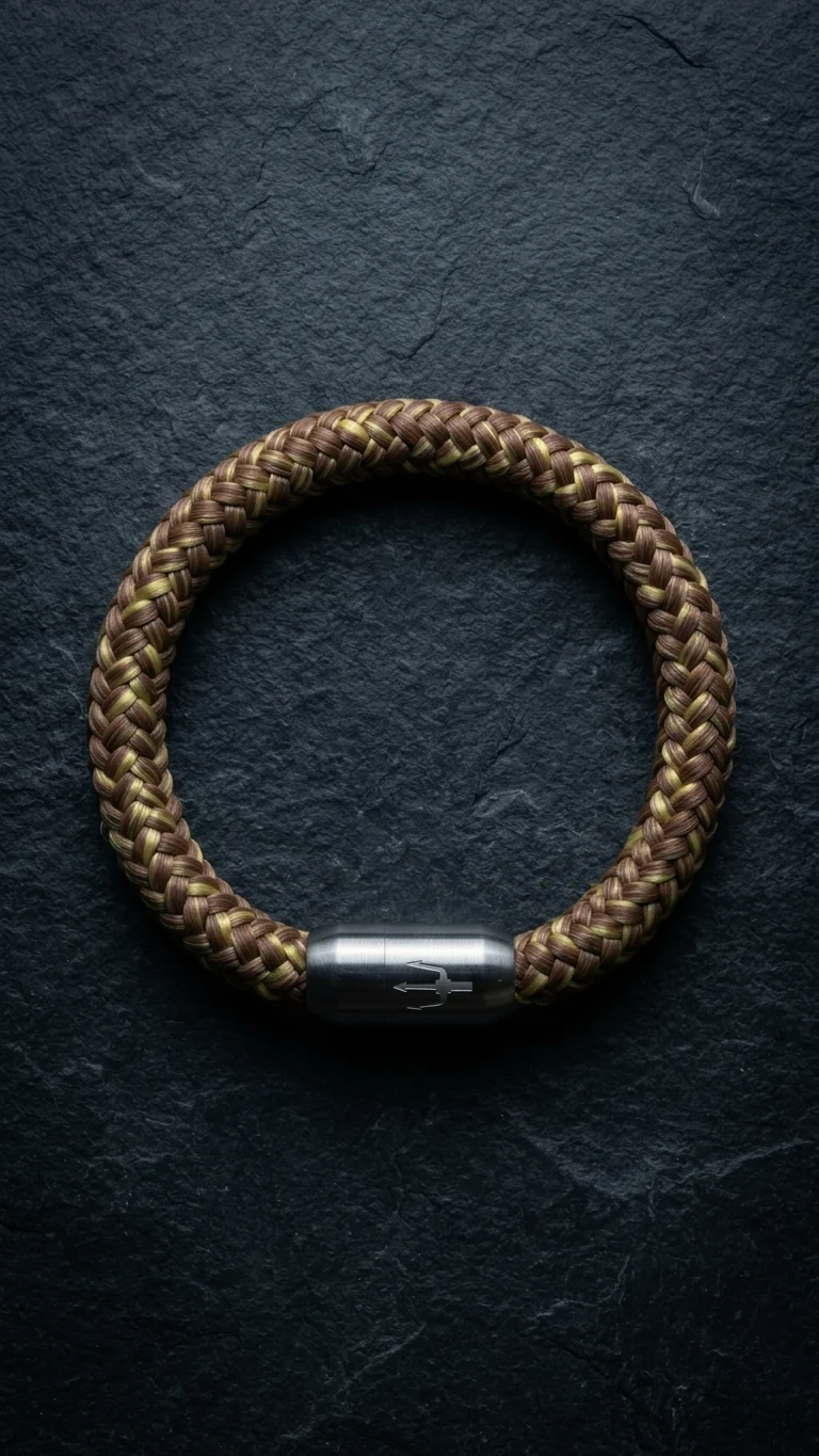 Nautic Force Segeltauarmband “Amber Dune”