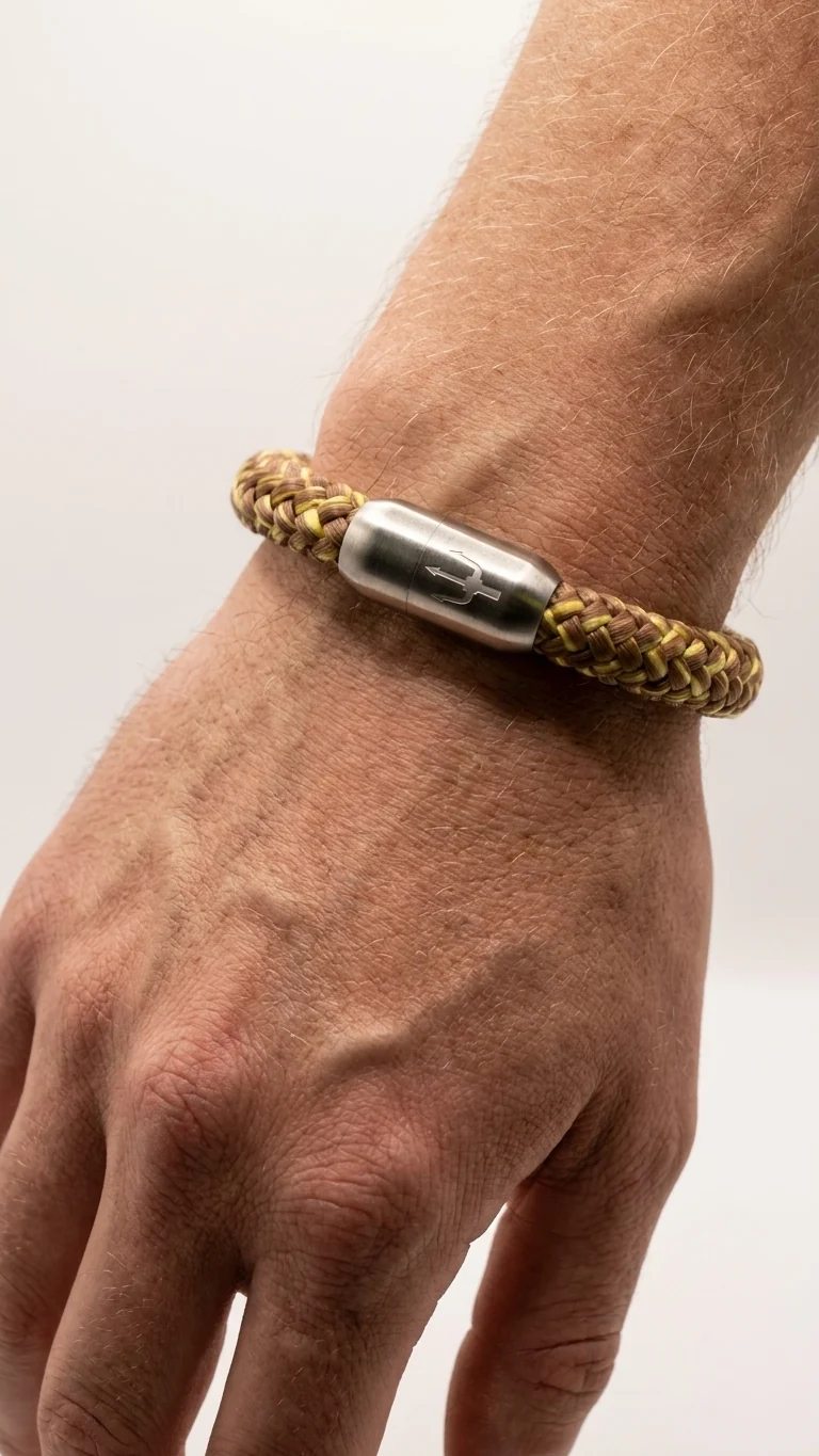 Nautic Force Segeltauarmband “Amber Dune”