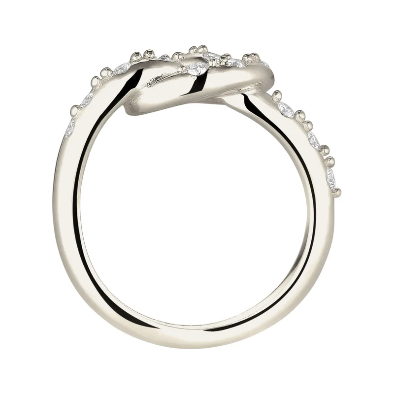 Knoten | mit Kristalle von Swarovski® (Grün, Blau)