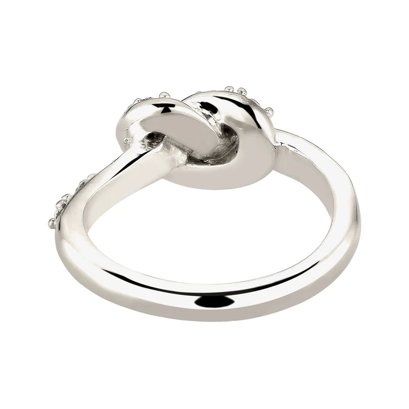 Knoten | mit Kristalle von Swarovski® (Grün, Blau)