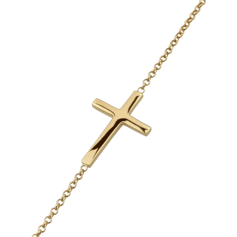 Halskette mit Kreuz