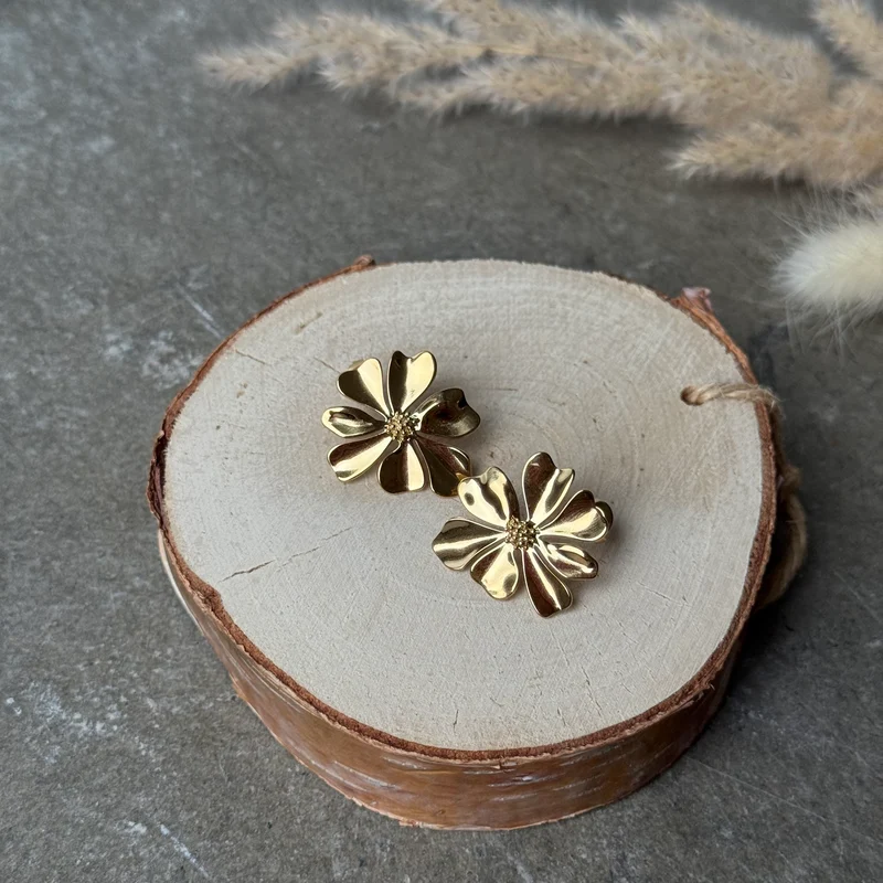 Big Flora Stecker | Gold