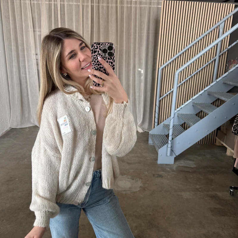Believe Strickjacke - Beige
