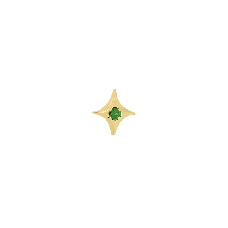 Green Stella Ohrstecker