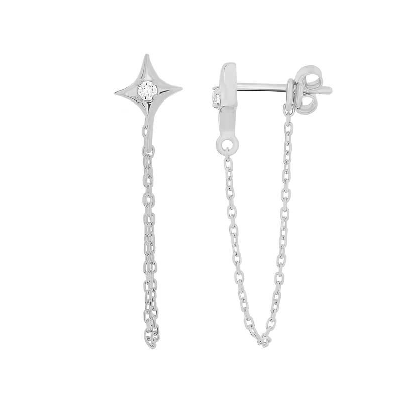 Stella Chain Ohrstecker