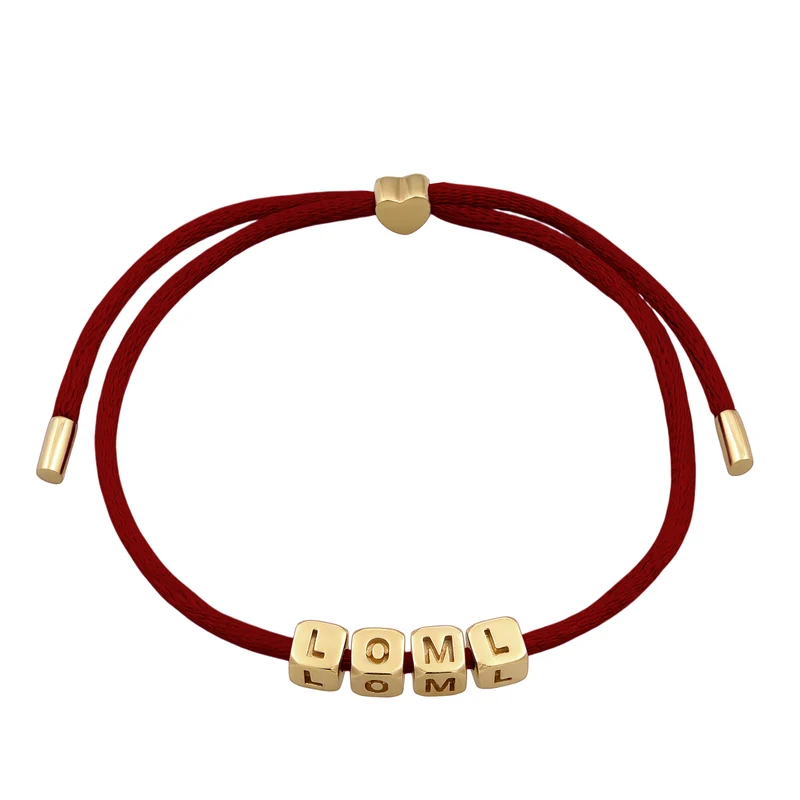 Armband Würfel LOLM | Satin (Lila)