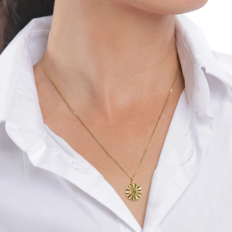 Anhänger Sonne 925 Sterling Silber