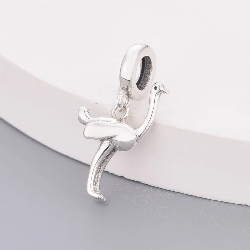 Ostrich Dangle Charm