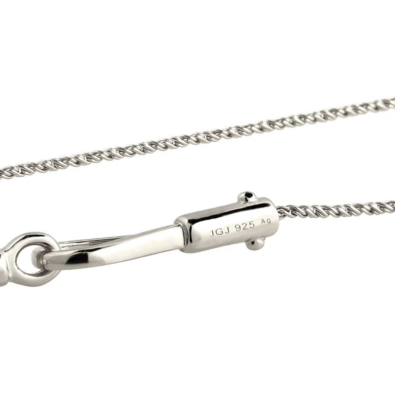 S-förmiger Hakenverschluss 925 Sterling Silber