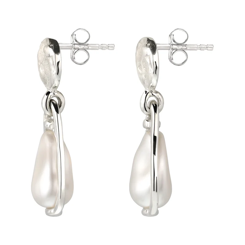 Ohrstecker Kreis | Swarovski Perle®