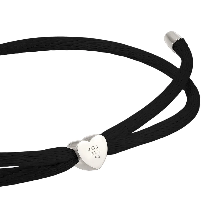 Armband Buchstabe A | Satin (Lila)