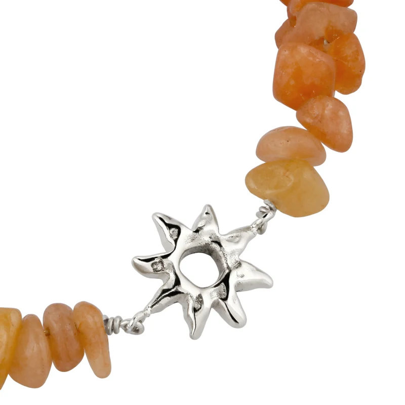 Armband Sonne | Aventurin (Braun)