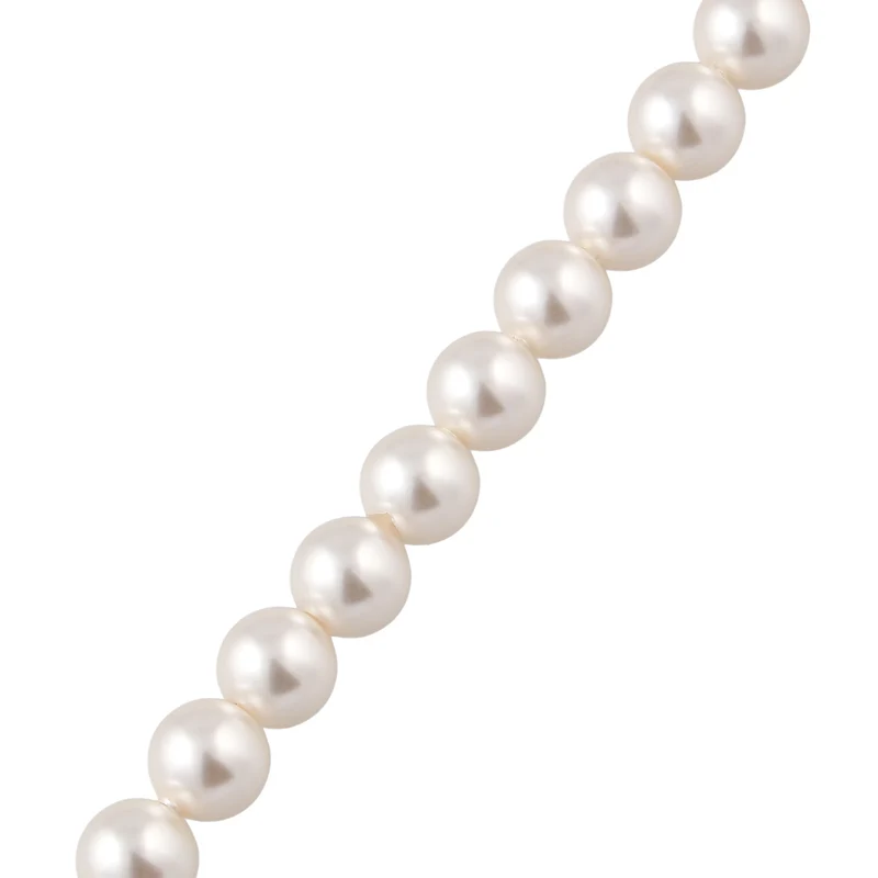 Halskette mit Swarovski®Perlen in Weiß