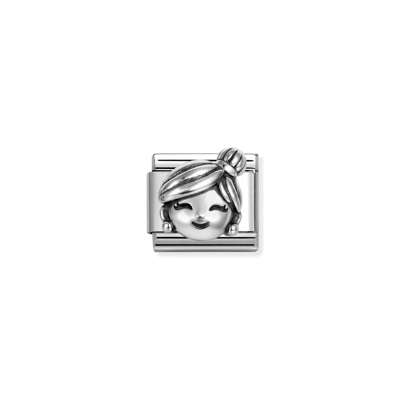 Classic Oxidised Silver Grandma Family & Friends Charms