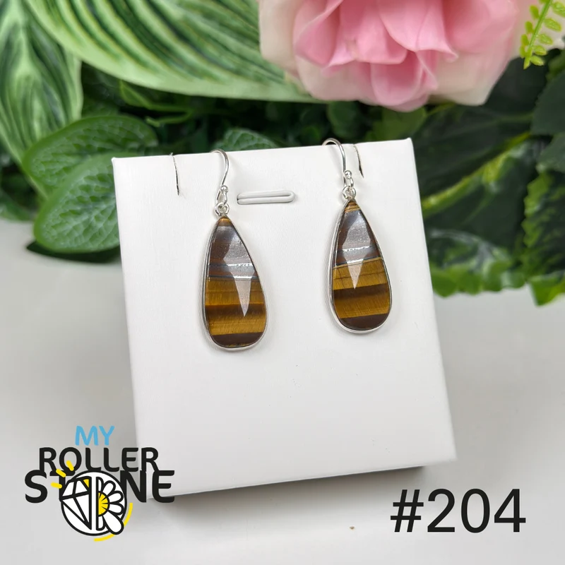 Ohrringe „Eisenauge“ aus 925er Sterlingsilber #E204