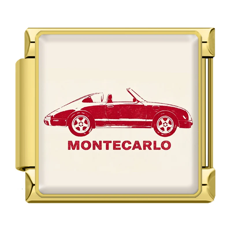 Rotes Auto "Montecarlo" Gold