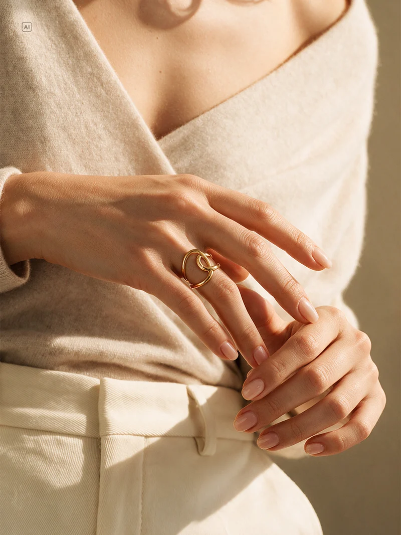 Intertwined Loop Ring