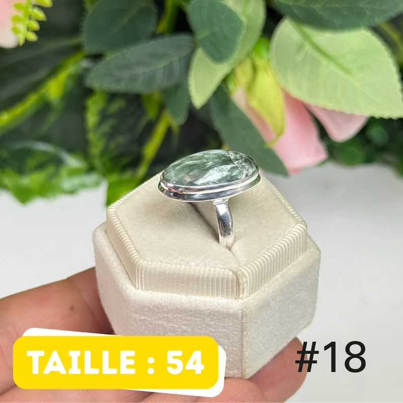 Seraphinitring aus 925er Sterlingsilber #PR18