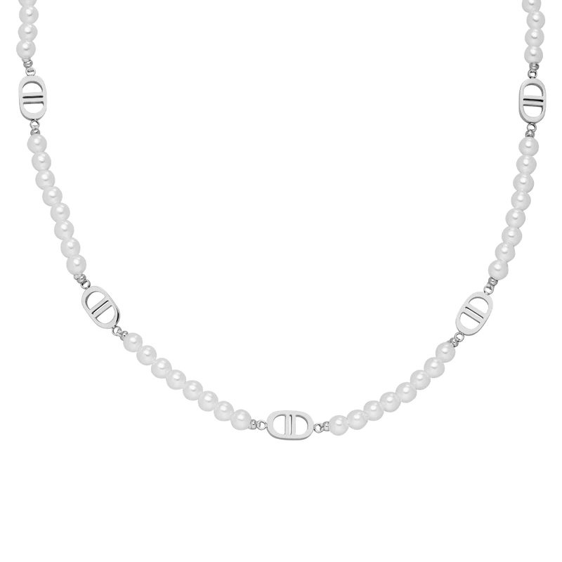 Pearl Prestige Halskette | 18K vergoldet